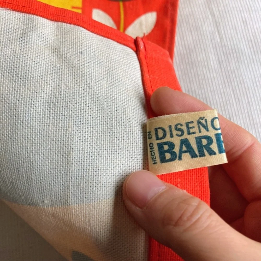 Vtg Mid Century Diseno Barbara Venezuela Children’s Growth Chart Wall Hanging